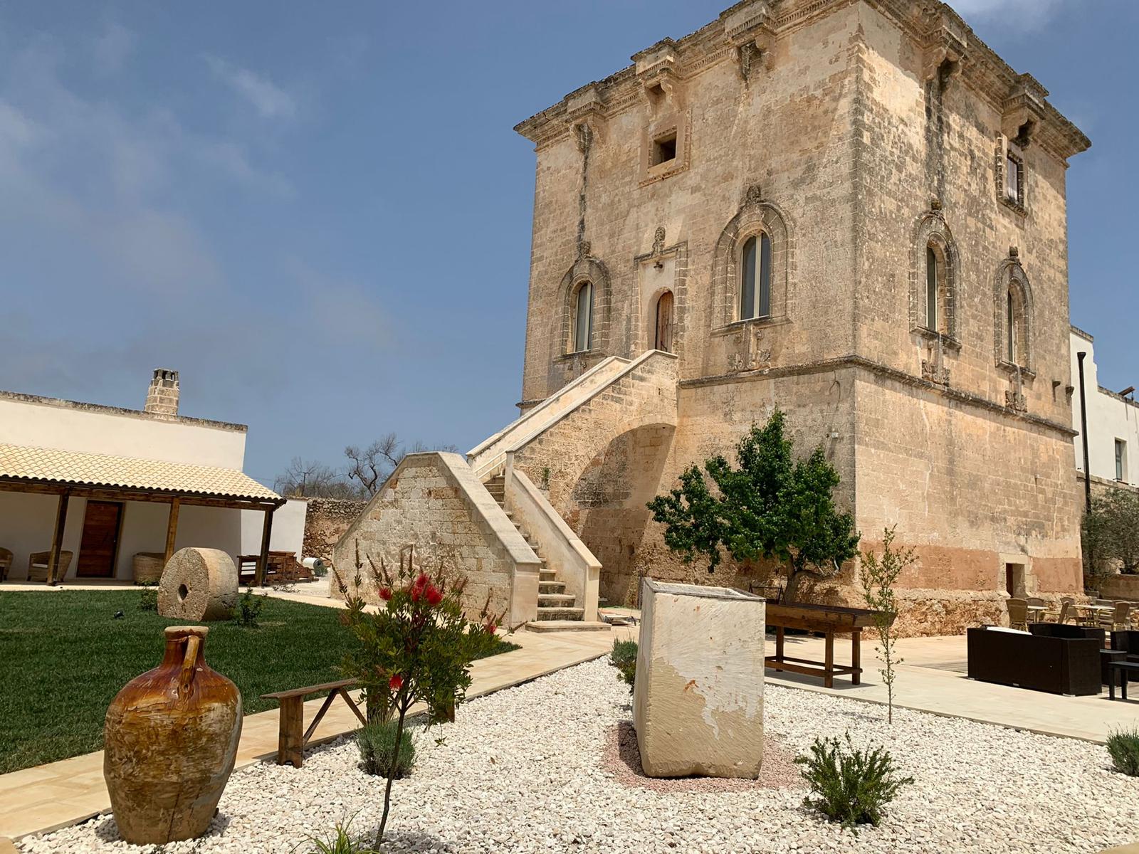 Apulia, İtalya'deki Masseria Trappeto Porto Cesareo Salento