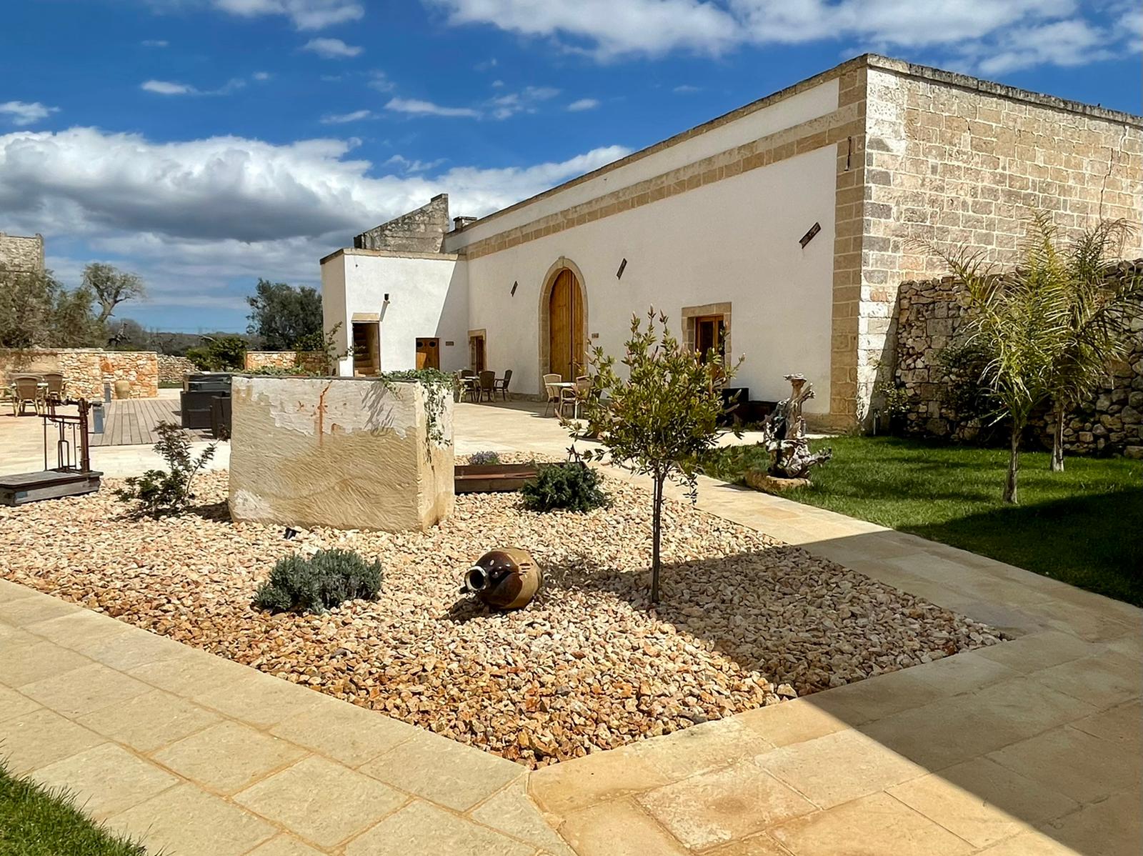 Apulia, İtalya'deki Masseria Trappeto Porto Cesareo Salento